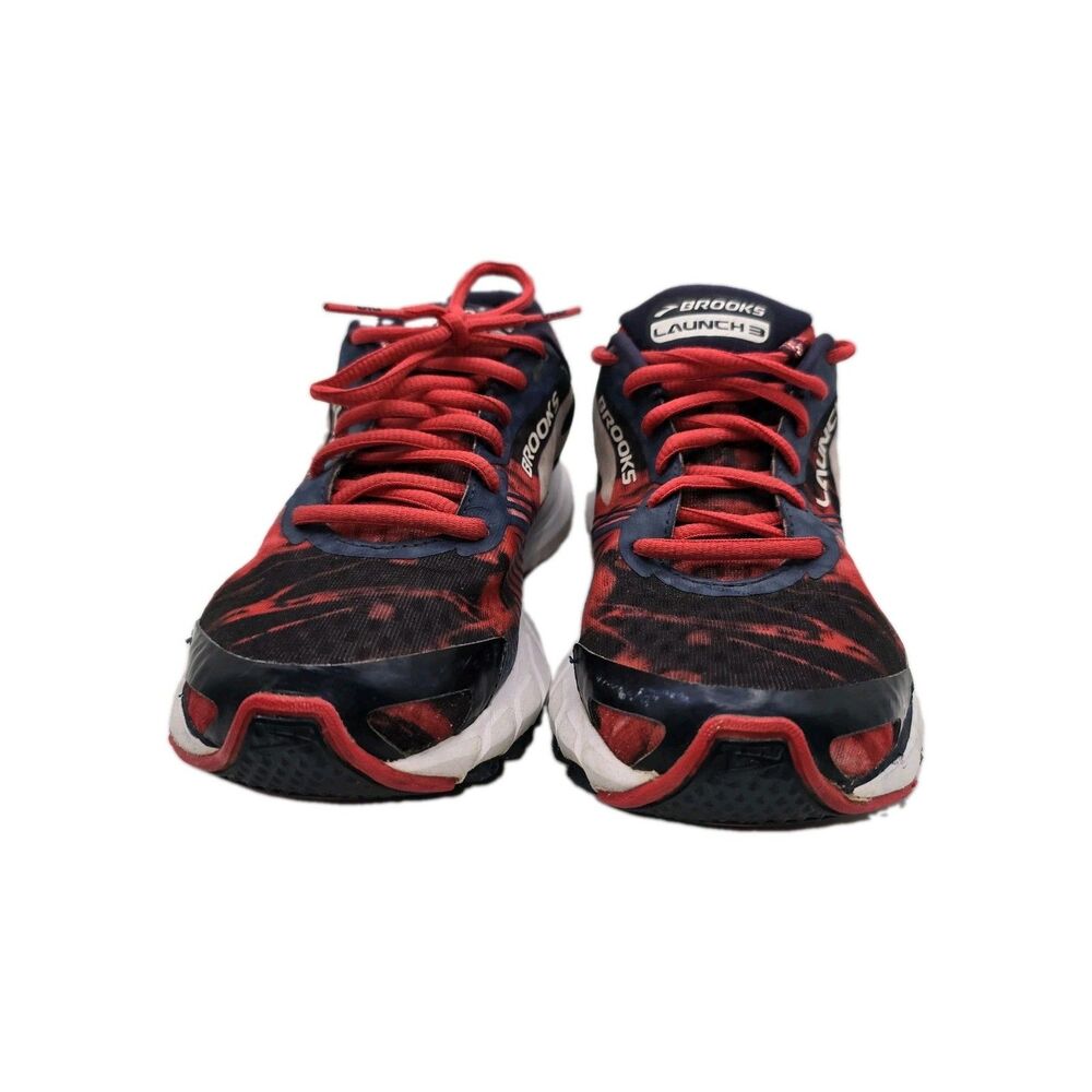 Brooks - Launch 3 - Running Shoes - Blue/Red - Women’s Size 7.5 - B 1202061B486